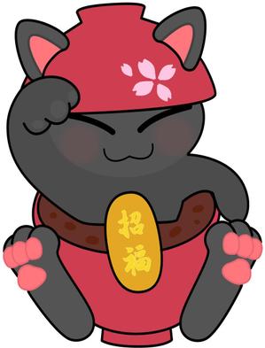 大杉 (oosugi)さんの招き猫とわんこが合体したキャラクターデザインへの提案