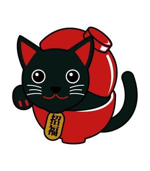 さんの招き猫とわんこが合体したキャラクターデザインへの提案