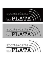 ヤマダ　ユウキ (y-ymd-aaa)さんのスポーツ＆ダーツ　バル　”PLATA”のロゴへの提案