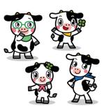＊ panda330 ＊ (panda330)さんの牛のキャラクターデザインへの提案