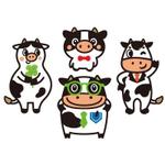 D-Cafe　 (D-Cafe)さんの牛のキャラクターデザインへの提案
