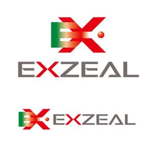 K'z Design Factory (kzdesign)さんのゲーム会社「エクスジール/EXZEAL」のロゴへの提案