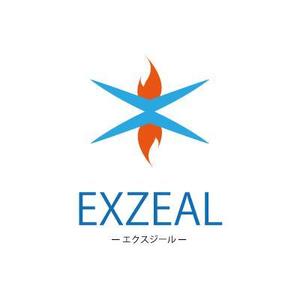 オオヤマテツジ (OTECK)さんのゲーム会社「エクスジール/EXZEAL」のロゴへの提案