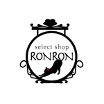 mebuk. (mebuk_)さんのアパレルショップ 【SelectShop RonRon】のねこをモチーフとしたロゴへの提案