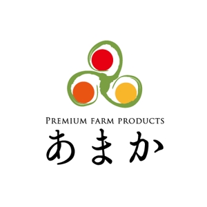 Kurehaさんのマンゴーを主とした農家による農家の為の、プレミアムな農産物販売会社「あまか」の企業ロゴへの提案