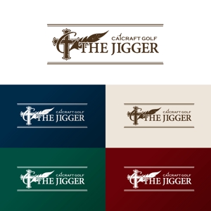 engine ()さんのゴルフショップ　　オリジナルブランド　「THE　JIGGER」　のロゴ　への提案