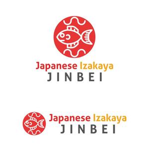Yolozu (Yolozu)さんのロサンゼルスの魚の和食居酒屋「Japanese Izakaya JINBEI」のロゴへの提案