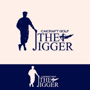 yoko45yokoさんのゴルフショップ　　オリジナルブランド　「THE　JIGGER」　のロゴ　への提案