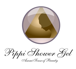 arc design (kanmai)さんの化粧品Asami Sense of Beautyシリーズ 「Pippi　Soup」「Pippi Shower Gel」のロゴへの提案