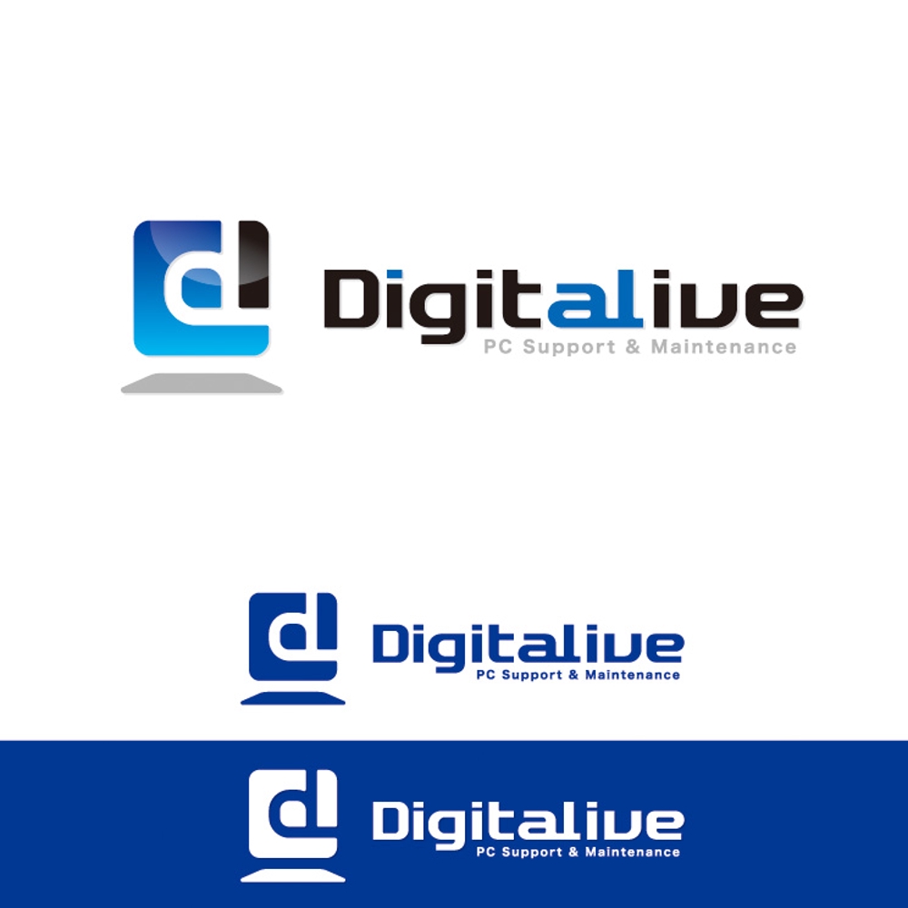 パソコンメンテンス会社「デジタライブ株式会社」のロゴ