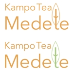 株式会社キトヒトデザイン (kitohito)さんの漢方茶の専門喫茶店、通信販売を手がける店舗の看板および通販のお茶パックに印刷するロゴへの提案