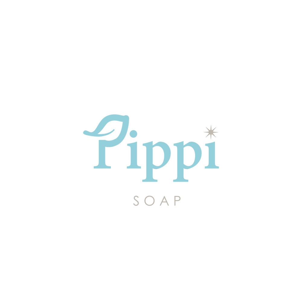化粧品Asami Sense of Beautyシリーズ 「Pippi　Soup」「Pippi Shower Gel」のロゴ
