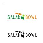 belle (belle-design)さんの飲食店、ニューヨークスタイルのサラダバー「Salad Bowl」のロゴへの提案