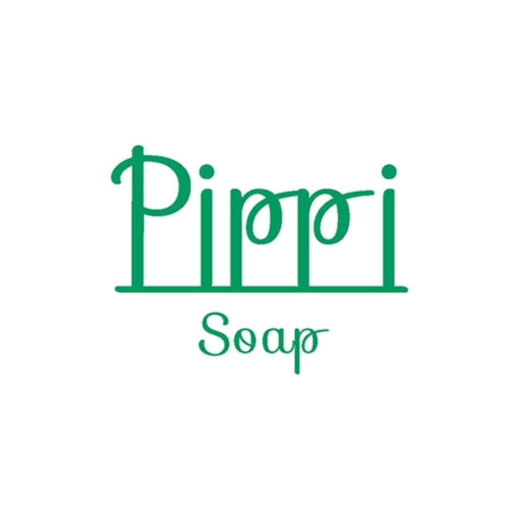 化粧品Asami Sense of Beautyシリーズ 「Pippi　Soup」「Pippi Shower Gel」のロゴ