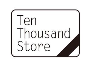 kent sato (satoakira)さんのアパレルショップサイト　「Ten Thousand Store」のロゴへの提案