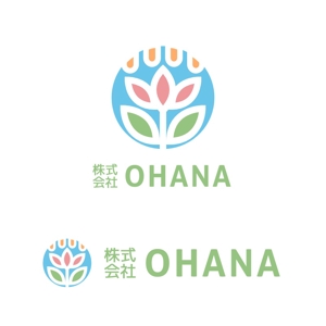 Yolozu (Yolozu)さんの『株式会社OHANA』のロゴへの提案