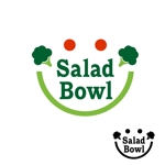 yamahiro (yamahiro)さんの飲食店、ニューヨークスタイルのサラダバー「Salad Bowl」のロゴへの提案