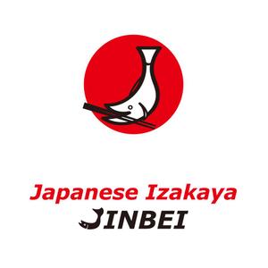 tera0107 (tera0107)さんのロサンゼルスの魚の和食居酒屋「Japanese Izakaya JINBEI」のロゴへの提案