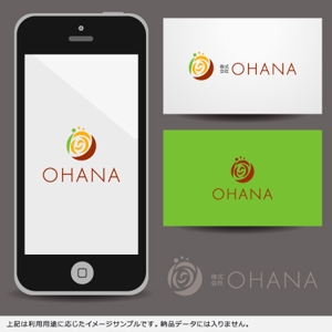 サクタ (Saku-TA)さんの『株式会社OHANA』のロゴへの提案