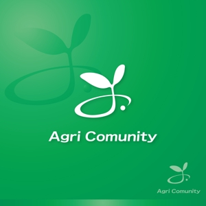 beanさんの生産者（農業）が抱える問題をポータルサイトにて解決する「アグリ・コミュニティ」のロゴへの提案