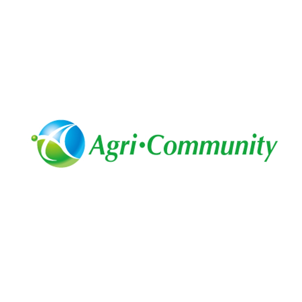 生産者（農業）が抱える問題をポータルサイトにて解決する「アグリ・コミュニティ」のロゴ