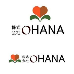 seven7colors (pondepurin)さんの『株式会社OHANA』のロゴへの提案