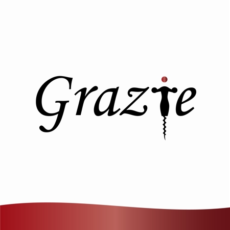KKD (KK_DESIGN)さんのイタリアワイン（一部食材）のネットショップ「GRAZIE」のロゴ（商標登録なし）への提案