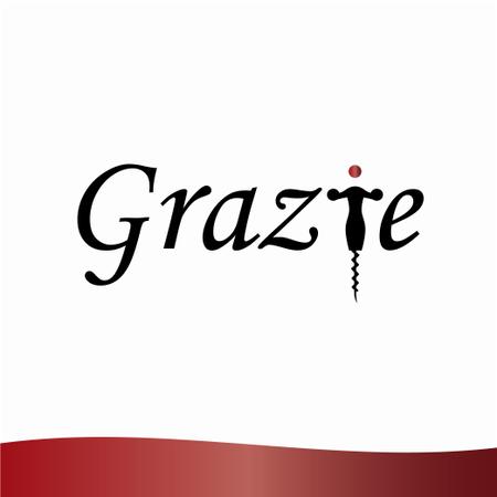 KKD (KK_DESIGN)さんのイタリアワイン（一部食材）のネットショップ「GRAZIE」のロゴ（商標登録なし）への提案