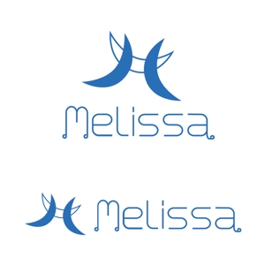 Salla (Salla)さんのアパレルブティック「メリッサ」のロゴへの提案