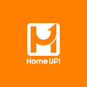smartdesign (smartdesign)さんの簡単ホームページ作成＆運営ツール「Home Up!（ホームアップ）」のロゴへの提案