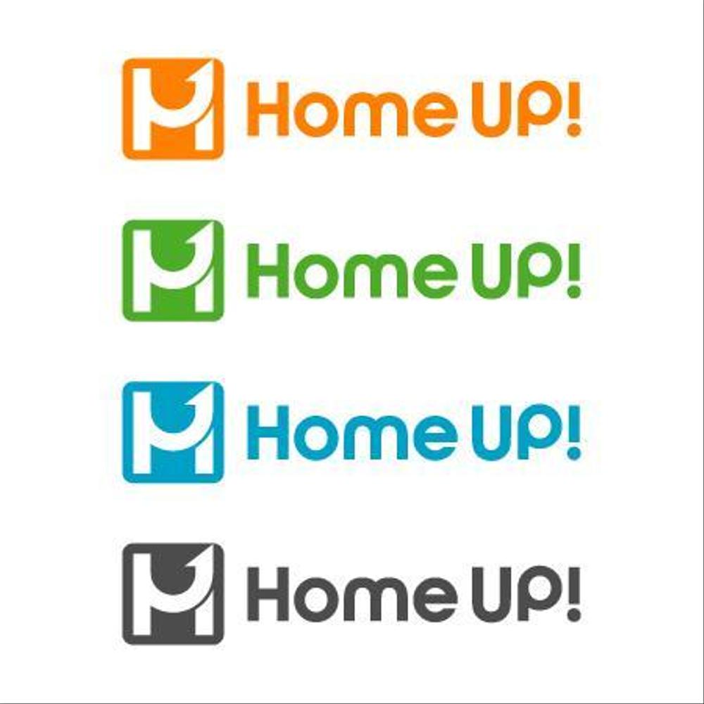 簡単ホームページ作成＆運営ツール「Home Up!（ホームアップ）」のロゴ