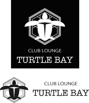 soramomoさんのクラブ・ラウンジ「タートルベイ」のロゴへの提案
