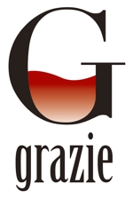 ZOO_incさんのイタリアワイン（一部食材）のネットショップ「GRAZIE」のロゴ（商標登録なし）への提案