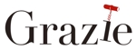 ZOO_incさんのイタリアワイン（一部食材）のネットショップ「GRAZIE」のロゴ（商標登録なし）への提案