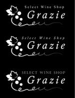 earlygirl (earlygirl)さんのイタリアワイン（一部食材）のネットショップ「GRAZIE」のロゴ（商標登録なし）への提案