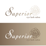 nunokoさんのまつげエクステ専門サロン『eye lash salon  Superior』のロゴ。への提案