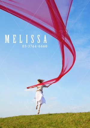 QuickDesign (Quick-d)さんのレディスのアパレルブティック「MELISSA」のポスターデザインの制作への提案