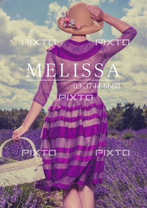 Ma_Atelier (ma-atelier)さんのレディスのアパレルブティック「MELISSA」のポスターデザインの制作への提案