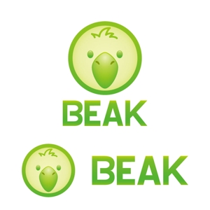 perles de verre (perles_de_verre)さんのスマートフォン向けアプリ等の開発会社「BEAK株式会社」のロゴへの提案