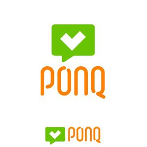 edesign213 (edesign213)さんのカードを持ち歩かなくて良い、カード決済「PONQ」（ポンク）のロゴマークへの提案