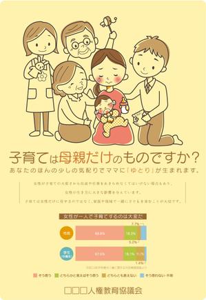なかがわふみ (bunchom)さんの子育てする母親を地域で支えるイラストへの提案