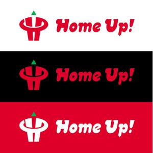 Hdo-l (hdo-l)さんの簡単ホームページ作成＆運営ツール「Home Up!（ホームアップ）」のロゴへの提案