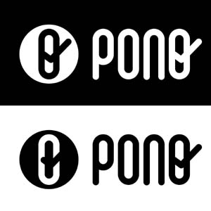 w_a_moon ()さんのカードを持ち歩かなくて良い、カード決済「PONQ」（ポンク）のロゴマークへの提案