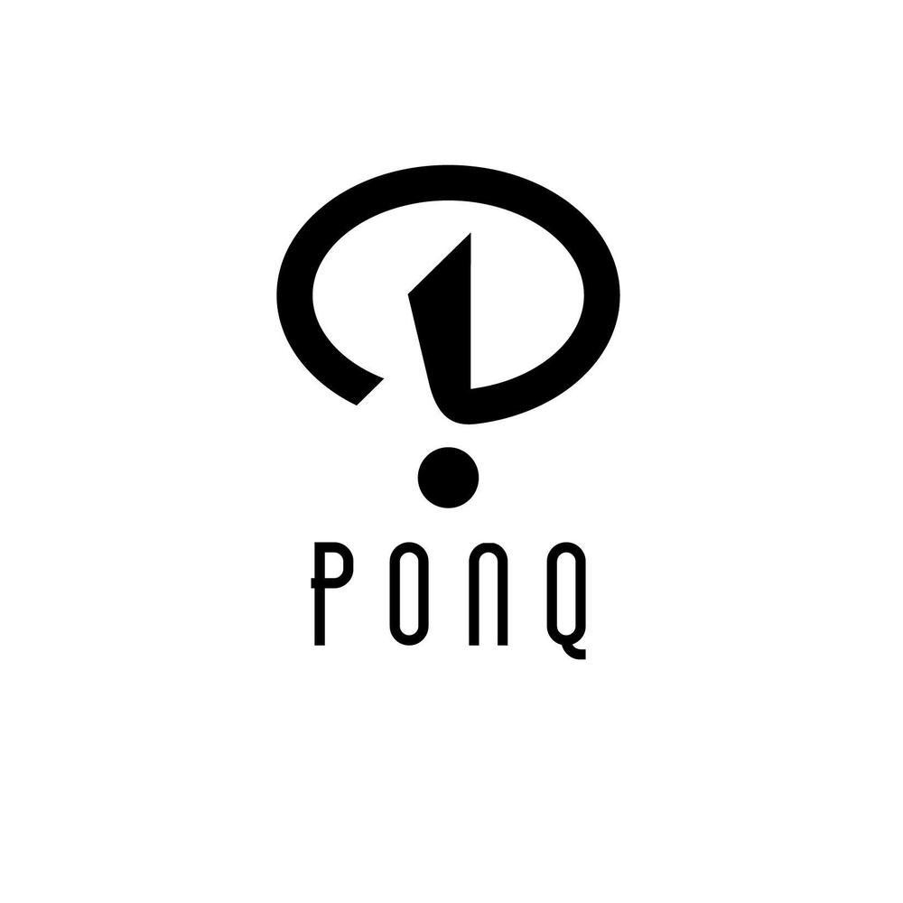 カードを持ち歩かなくて良い、カード決済「PONQ」（ポンク）のロゴマーク