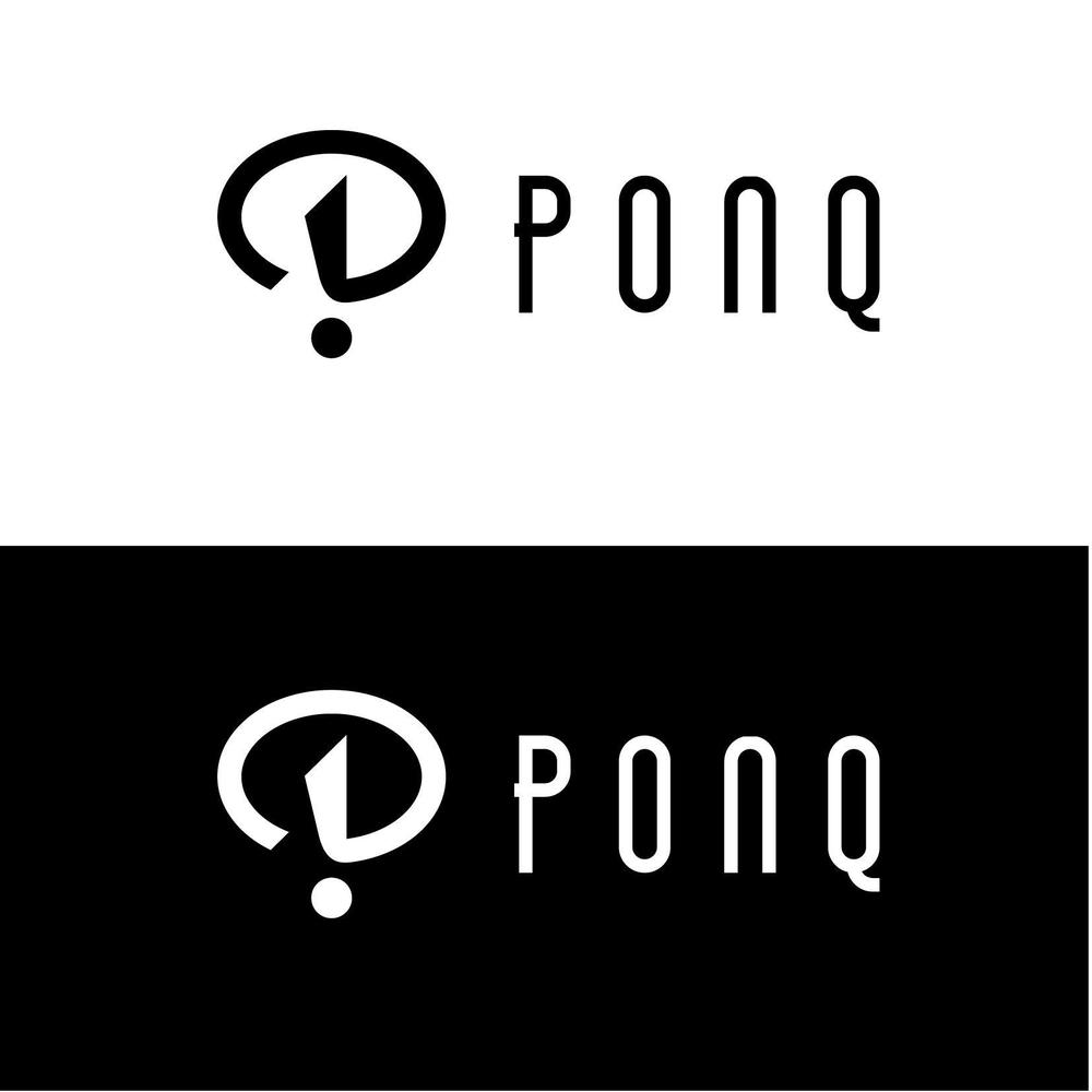 カードを持ち歩かなくて良い、カード決済「PONQ」（ポンク）のロゴマーク