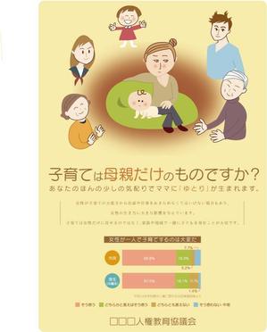 山口尚美 (cyamunao)さんの子育てする母親を地域で支えるイラストへの提案
