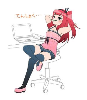 びたみん ()さんのITエンジニア向け求人サイトのランディングページに使う萌え系イラストへの提案