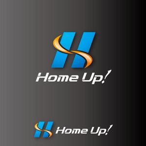 さんの簡単ホームページ作成＆運営ツール「Home Up!（ホームアップ）」のロゴへの提案