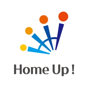 nabesuke (nabesuke)さんの簡単ホームページ作成＆運営ツール「Home Up!（ホームアップ）」のロゴへの提案