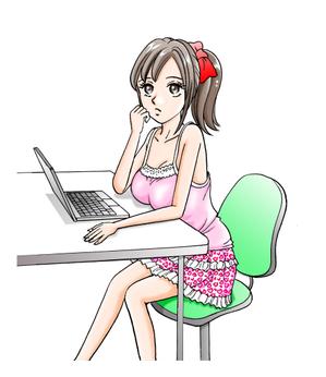 野村直樹 (nomututi)さんのITエンジニア向け求人サイトのランディングページに使う萌え系イラストへの提案